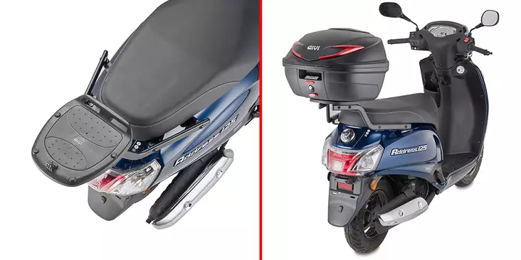 Givi Rear Rack Suzuki Address 125 (2023) - Kiinnityssarjat ja tavaratelineet - D489588 - 1