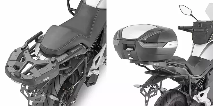Givi Specific rear rack for MONOLOCK® or MONOKEY® top-case - Kiinnityssarjat ja tavaratelineet - D457038 - 1