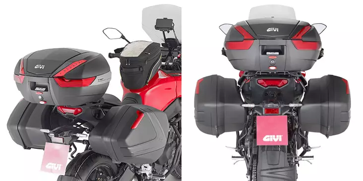 Givi TUB.PANN.HOLDER YAMAHA TRACER 9 (2021) - Kiinnityssarjat ja tavaratelineet - D438628 - 1