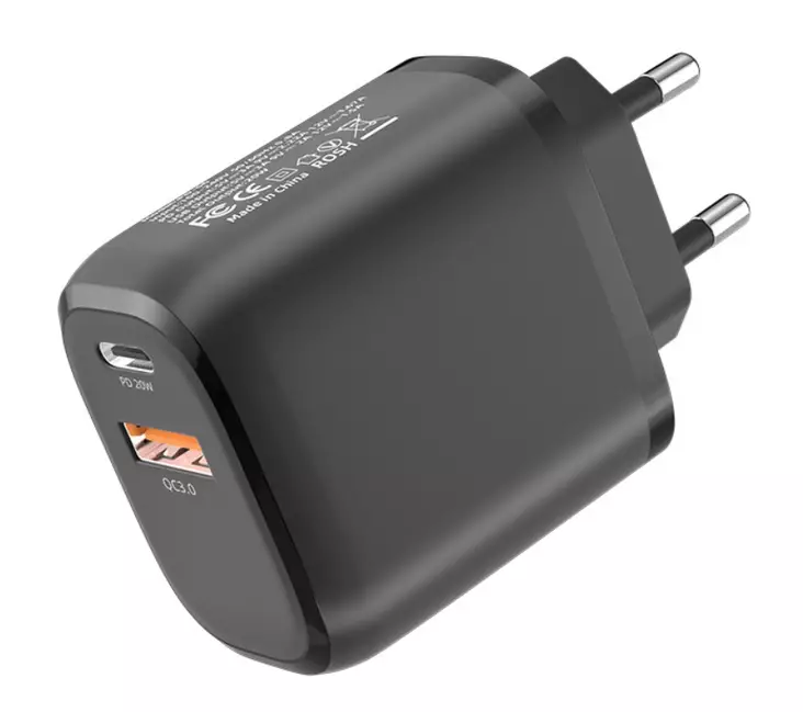 Hyper Verkkopikalaturi PD/QC 20W USB-C & USB - Kypärävalot - D435968 - 1