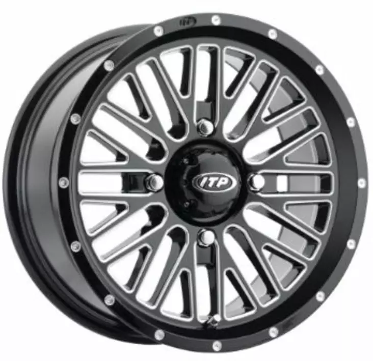 ITP Momentum 15x7 4/156 5+2 545kg - Mönkijän alumiini vanteet - D484108 - 1