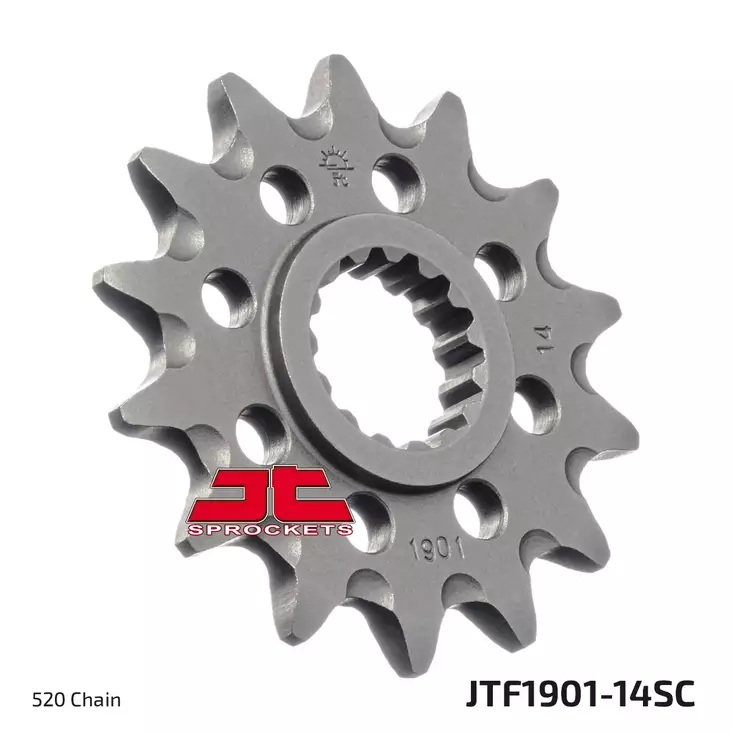 JT Eturatas SC - Itsepuhdistuva JTF1901.14SC - Moottoripyörän eturattaat - D431658 - 1