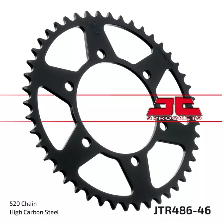 JT Takaratas JTR486.46 - Moottoripyörän takarattaat - D433028 - 1