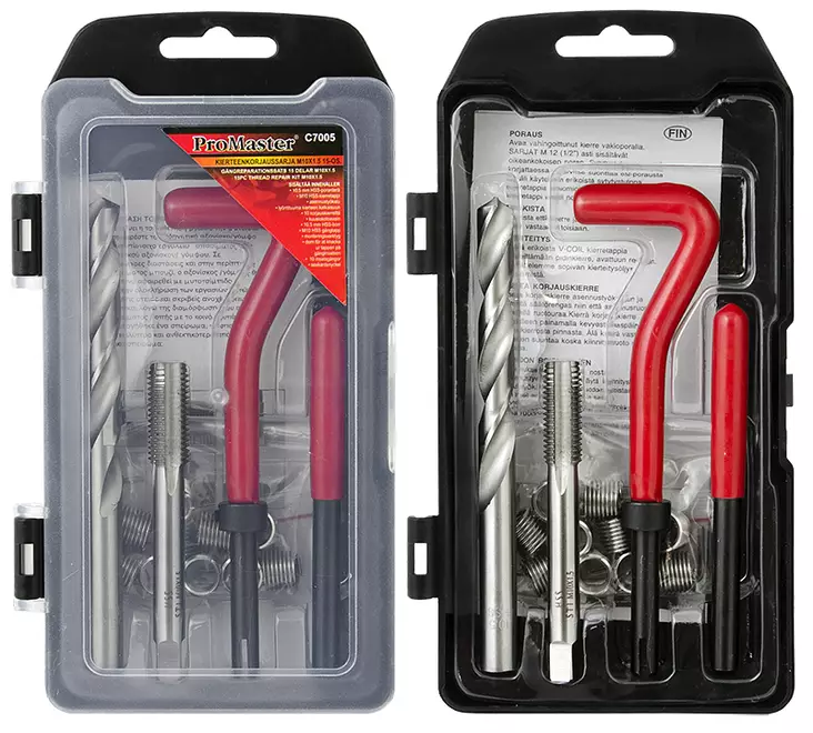 Kierteenkorjaussarja m10x1.5 15-os. - Kierretapit ja -pakat - LX2708 - 1