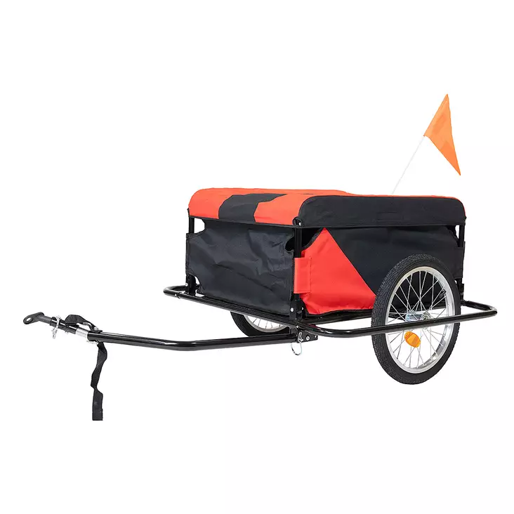 Kontio Motors Tavarankuljetuskärry kuomulla, punainen - Kontio Kruiser ja Premium Pack lisävarus - 499-167288 - 1