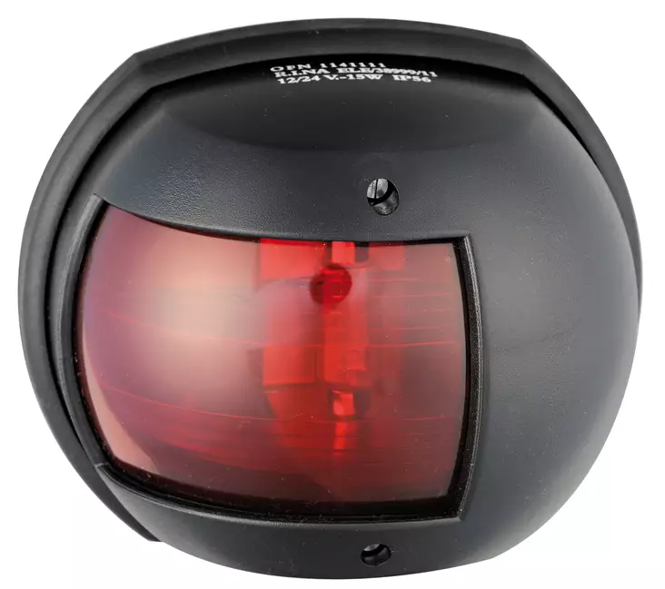 Kulkuvalo Maxi 20 musta - punainen - Veneen kulkuvalot - D256248 - 1