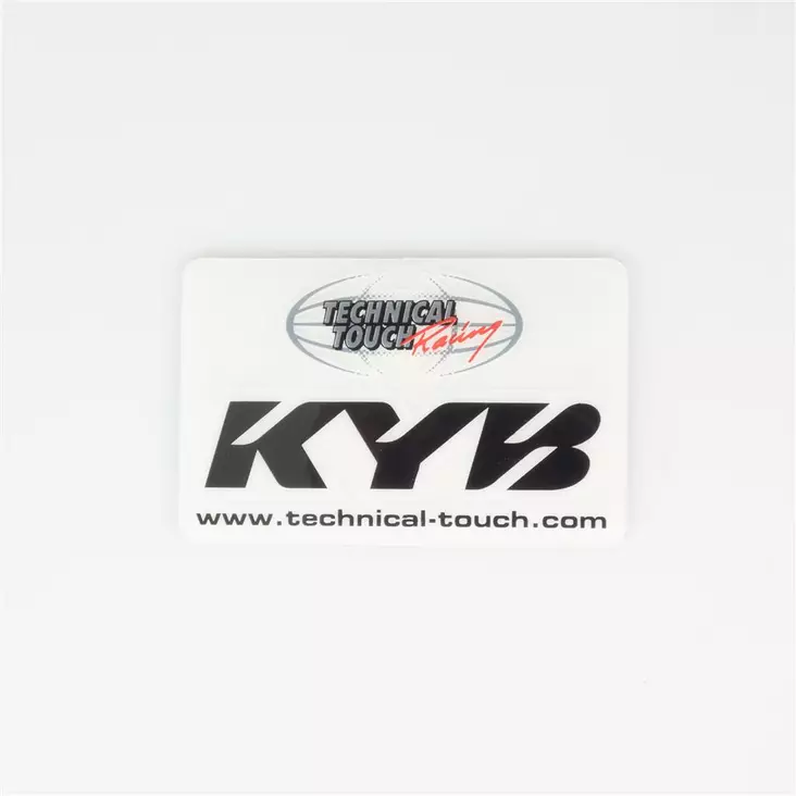 KYB RCU STICKER BY TECHNICAL TOUCH BLACK - Moottoripyörän muut tarrasarjat - D455888 - 1