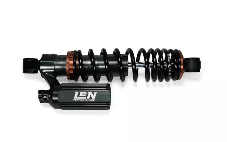 LEN Performance Telaston etu-iskunvaimentaja, Polaris - Moottorikelkan telaston iskunvaimentimet - D501408 - 1