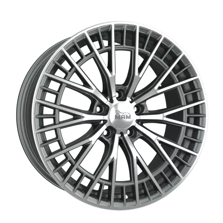 MAM GT2 Palladium Front Polish alumiinivanne 8.5x19 - 19-tuumaiset alumiinivanteet - 499-175498 - 1