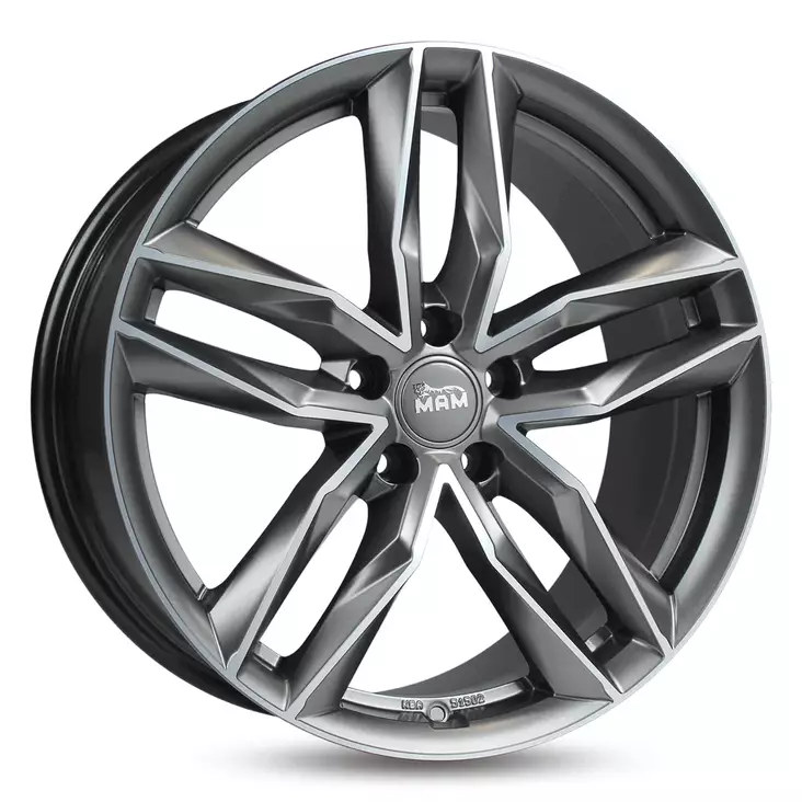 MAM RS3 Matt Palladium Front Polish alumiinivanne 8.0x18 - 18-tuumaiset alumiinivanteet - 499-175778 - 1