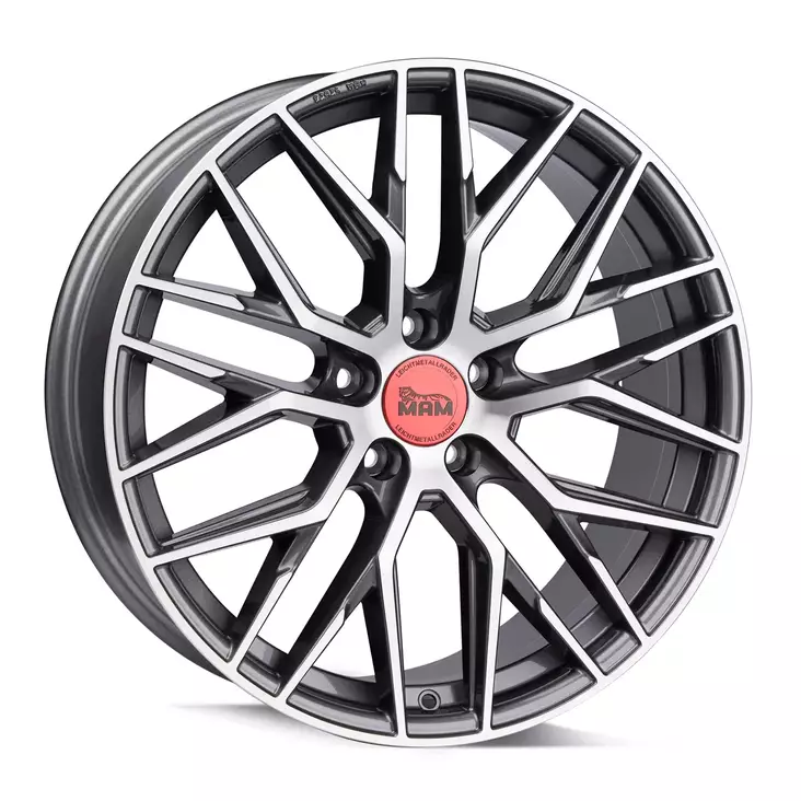 MAM RS4 Palladium Front Polish alumiinivanne 8.5x19 - 19-tuumaiset alumiinivanteet - 499-96278 - 1