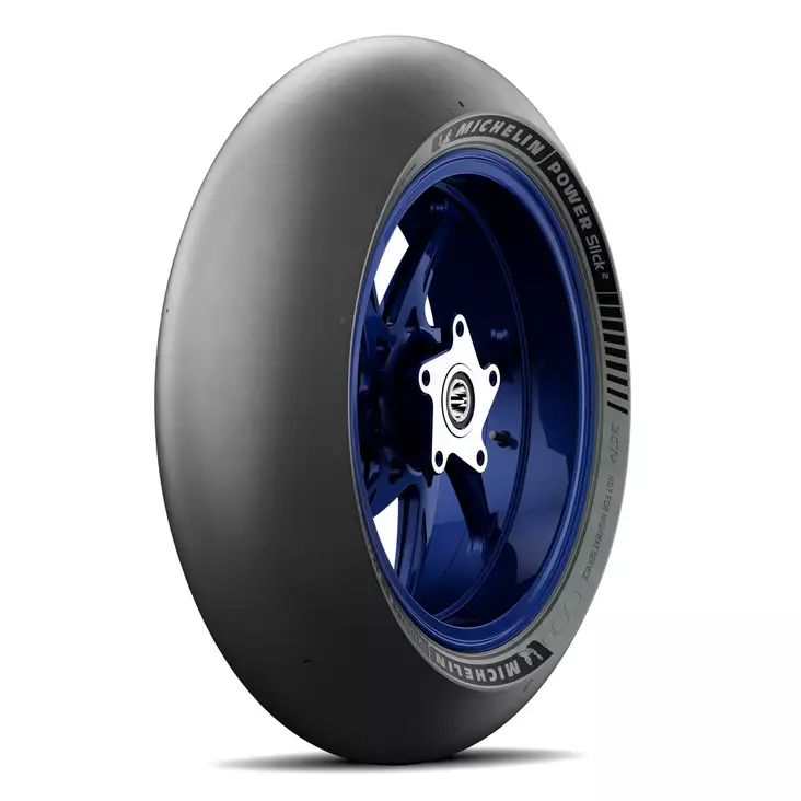 Michelin Power Slick 2 190/55 ZR 17 M/C (75W) TL Re - Racing moottoripyörän renkaat - D439978 - 1