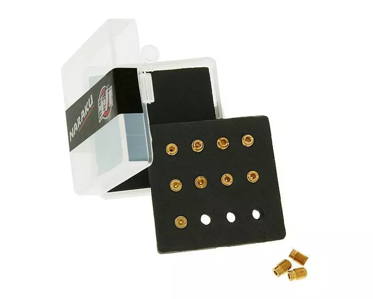 Naraku Suutinlajitelma, #74 - #96 (12 kpl), Yhteensopiva: Gurtner - Mopon suuttimet ja suutinsarjat - D118618 - 1