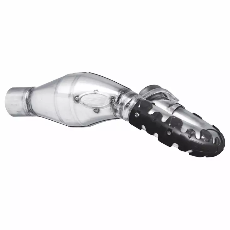 Polisport Armadillo Head Pipe Guard - short version black (6) - Moottoripyörän pakoputken osat - D344128 - 1