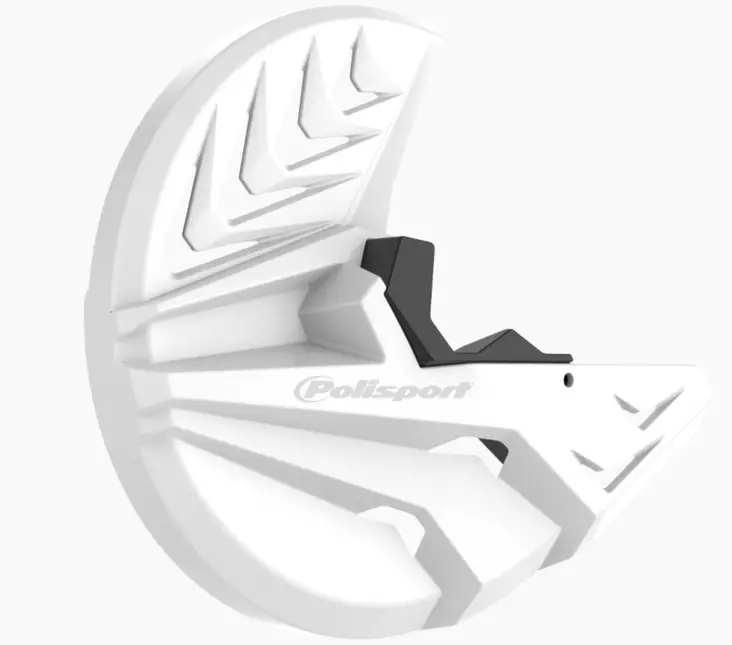 Polisport Disk c/bottom fork p Beta RR 4T/2T(19-..) white/black (8) - Offroad haarukansuojat - D400288 - 1
