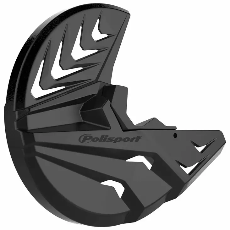 Polisport Disk w/bottom fork prot YZ125/250 YZ250/450F(08-..) black/black (8) - Offroad haarukansuojat - D344238 - 1