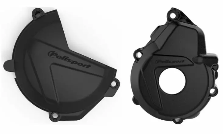Polisport Kit Clutch+Igni. HUSQ FE 250/350 (17-18) Black (18) - Moottoripyörän moottorin kopat - D400548 - 1