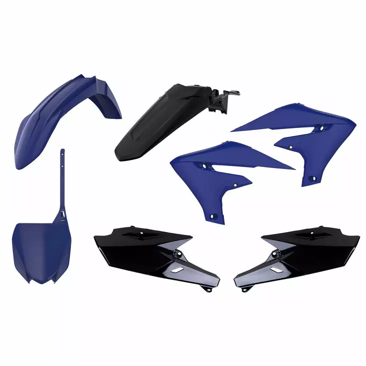 Polisport kit Yamaha YZ450F(18-22)/YZ250F(19-23) Black/Blue (1) - Offroad muovisarjat - D343428 - 1