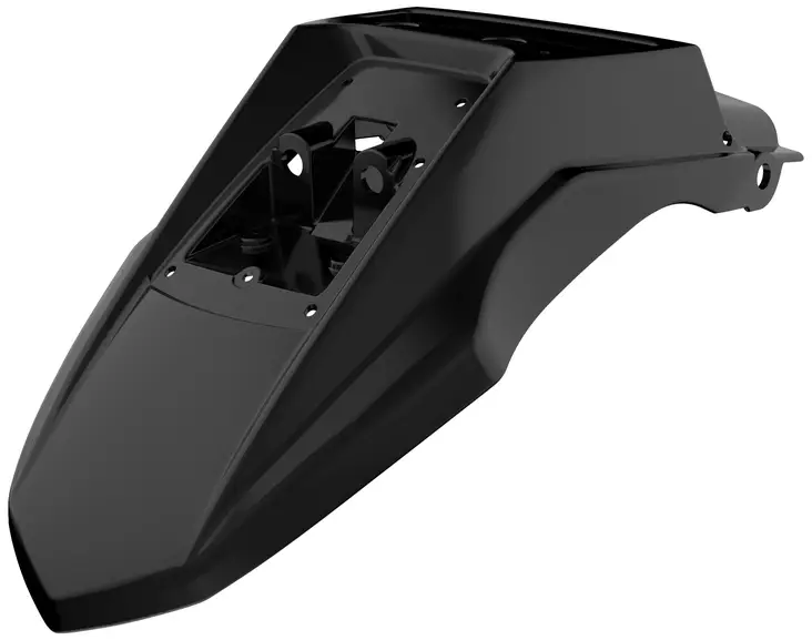 Polisport rear fender KLR650 (08-18) black (6) - Offroad lokasuojat ja jatkeet - D345548 - 1