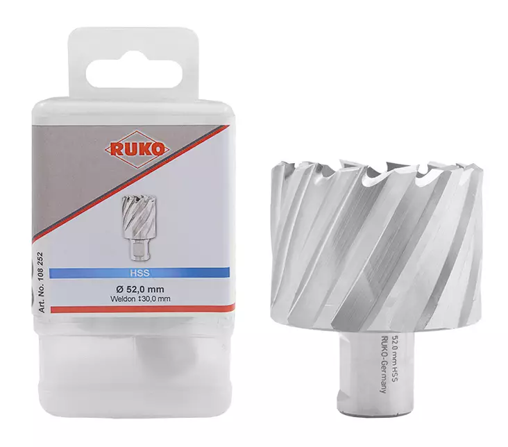 Porajyrsin 52mm hss weldon-kiinnitys - Reikäsahat ja sarjat - LX13798 - 1