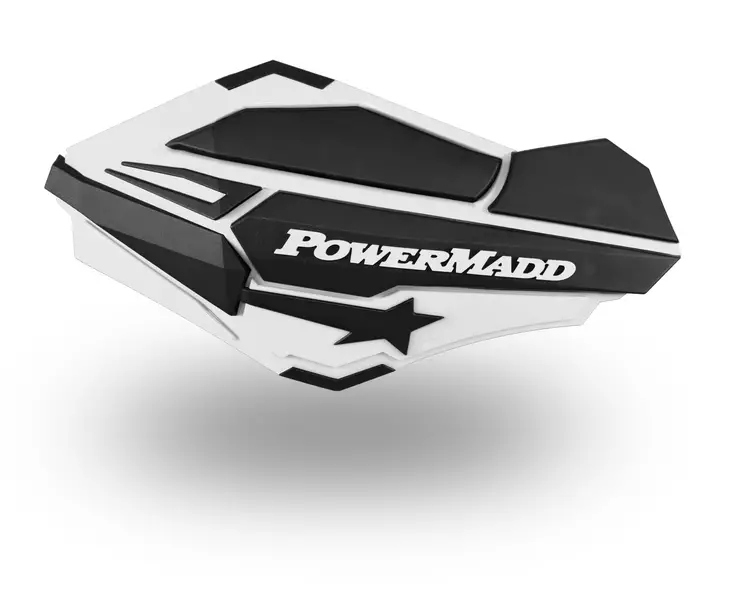 Powermadd Käsisuoja Sentinel valk/musta - Moottorikelkan käsisuojat - D416298 - 1