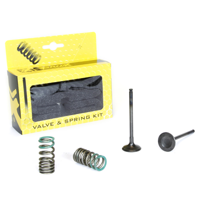 ProX Steel Exhaust Valve/Spring Kit YZ/WR250F '01-13 - Moottoripyörän sylinterikannet - D137948 - 1