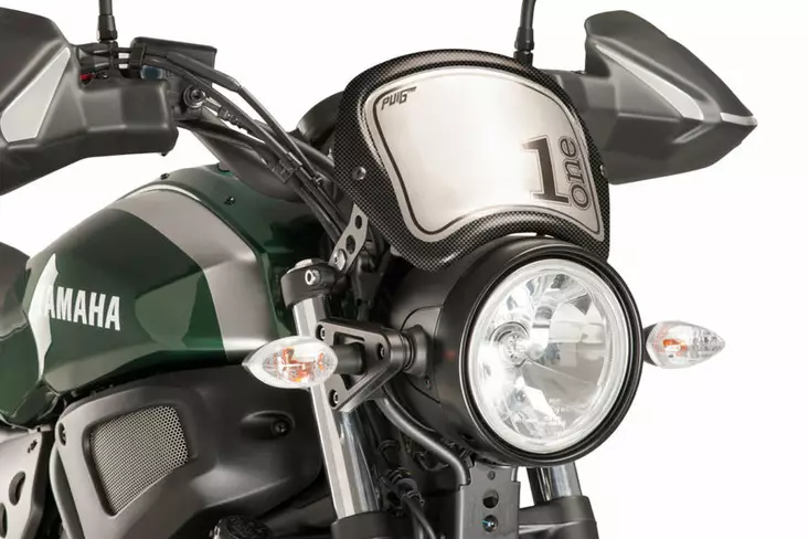 Puig Aluminium Front Plate Abs Universal Headlight C/Ca - Moottoripyörän katteet ja tuulenohjaimet - D336868 - 1