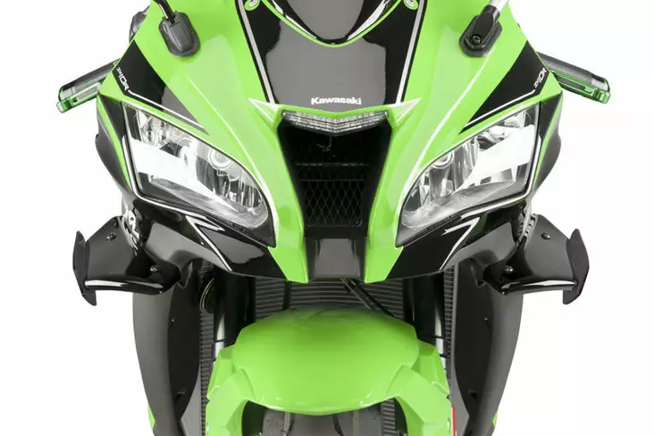 Puig Conjunto De Alerones Para Kawasaki Zx-10R 16-18' - Moottoripyörän katteet ja tuulenohjaimet - D336998 - 1