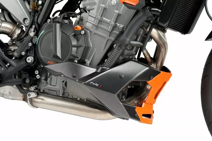 Puig Engine Spoiler Ktm 790 Duke 18' C/Carbon Look - Moottoripyörän katteet ja tuulenohjaimet - D337098 - 1