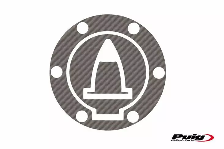 Puig Fuel Cap Cover Mod. Xtreme Ducati C/Carbon - Mallikohatiset tarrasarjat - D301438 - 1
