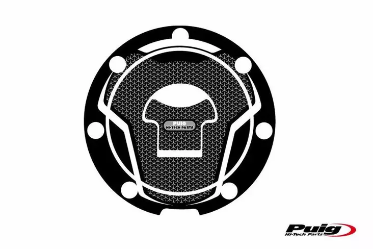 Puig Fuel Cap Cover Naked Honda C/Grey - Mallikohatiset tarrasarjat - D299488 - 1