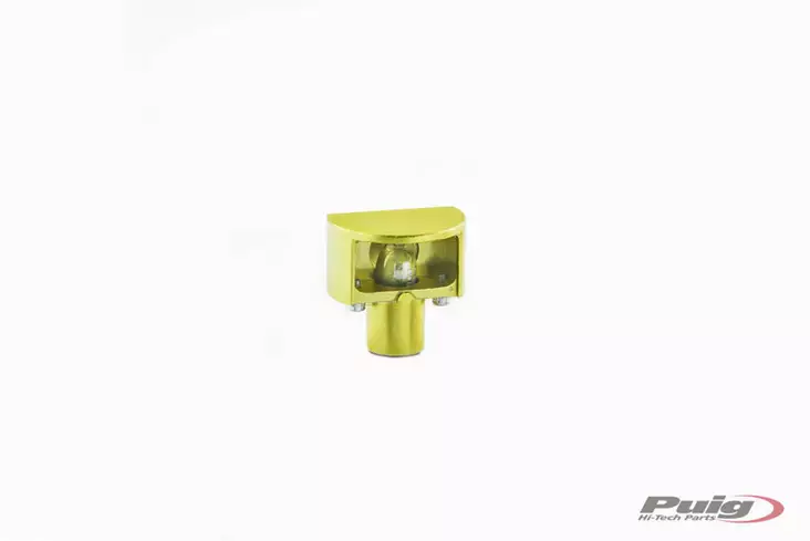 Puig License Light Alum. C/Gold - Moottoripyörän muut valot - D297358 - 1