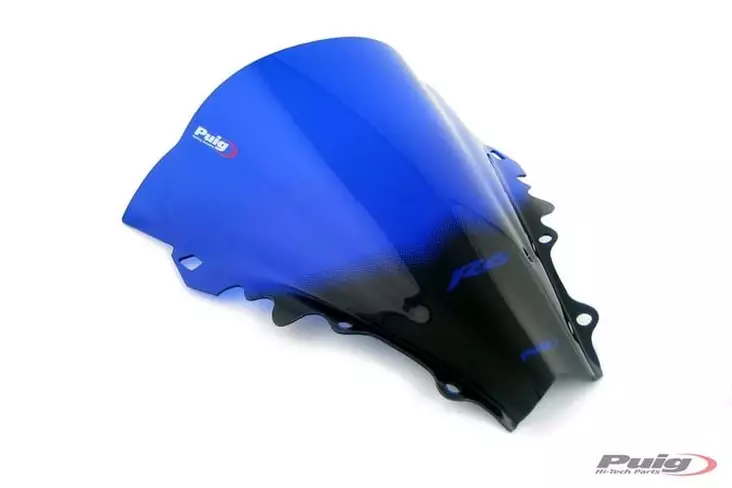 Puig Racing Screen Yamaha R6 06-07' C/Blue - Moottoripyörän katteet ja tuulenohjaimet - D297658 - 1