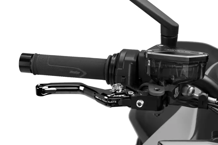 Puig Short Brake Lever 4.0. C/Black Selector C/Silver - Moottoripyörän vivut ja vivunrungot - D529798 - 1