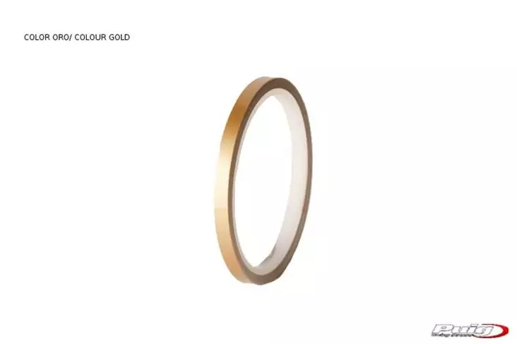 Puig Strip 6 Meters C/Gold Bronze - Moottoripyörän vanneteipit - D297378 - 1