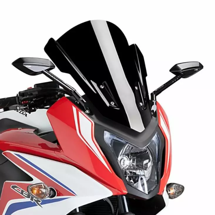 Puig Touring Screen Honda Cbr650F 14-18' C/Black - Moottoripyörän katteet ja tuulenohjaimet - D300958 - 1