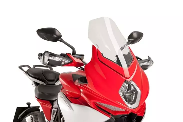 Puig Touring Screen Mvagusta Turismo Veloce 800 14-23 - Moottoripyörän katteet ja tuulenohjaimet - D300508 - 1