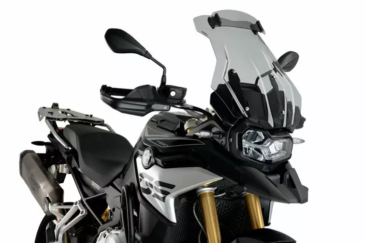 Puig Touring Screen W/Visor Bmw F850Gs/Ad 18' C/S - Moottoripyörän katteet ja tuulenohjaimet - D338078 - 1