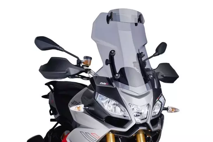 Puig Touring Shields W/Visor Caponord 1200 13-14' C/Smo - Moottoripyörän katteet ja tuulenohjaimet - D299828 - 1