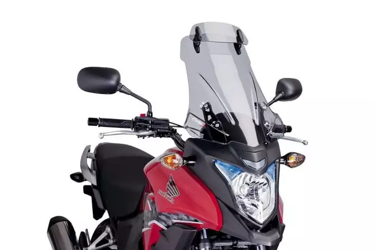 Puig Tour/Vis. Screen Honda Cb500X 13-15' C/Smoke - Moottoripyörän katteet ja tuulenohjaimet - D300428 - 1