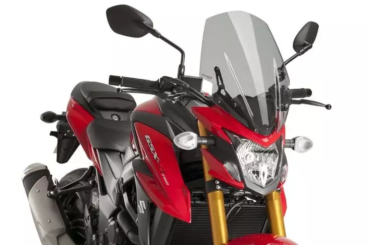 Puig Winds. N.G. Touring Suzuki Gsx-S750 17-21'' C/Smok - Moottoripyörän katteet ja tuulenohjaimet - D302558 - 1