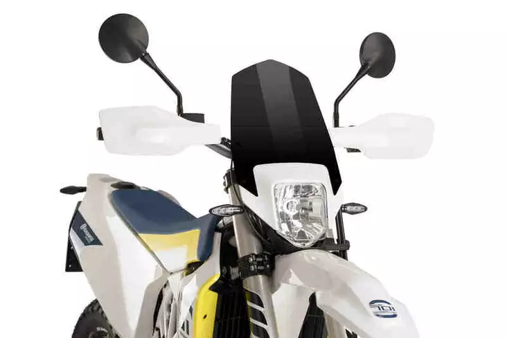 Puig Winds. New Generation Husqvarna 701 C/Black - Moottoripyörän katteet ja tuulenohjaimet - D303158 - 1