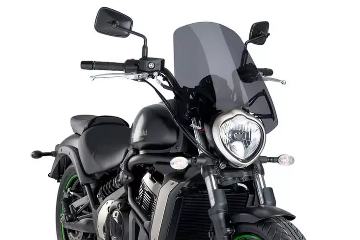 Puig Winds. New Generation Kawasaki Vulcan S/S Cafe - Moottoripyörän katteet ja tuulenohjaimet - D301328 - 1