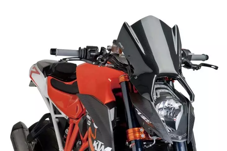 Puig Winds. New Generation Ktm 1290 Superduke R 14-16' - Moottoripyörän katteet ja tuulenohjaimet - D300488 - 1
