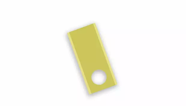Roboblades titan robot mower knive 36 x 18 mm - 12er set - Robottiruohonleikkurin terät - 1108898 - 1