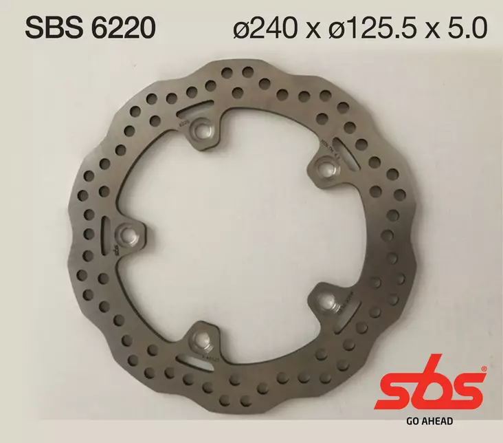 Sbs Jarrulevy Upgrade - Moottoripyörän jarrulevyt - D241978 - 1