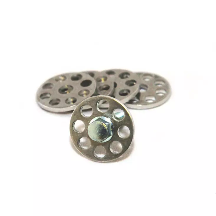 Scar Alu Washers - for M6 bolts - Outside diameter 18mm - 10 pieces - Moottoripyörän kateruuvit ja ruuvisarjat - D480808 - 1