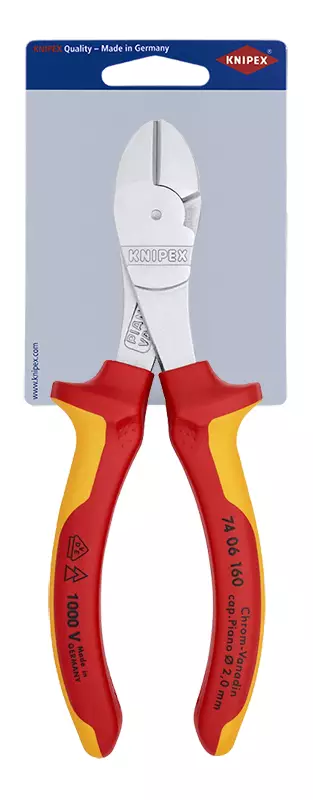 Sivuleikkurit 160 mm vde piano 2,0 mm - Työkalut - LX7808 - 1