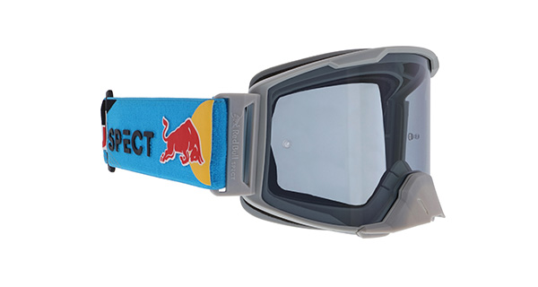 Spect Red Bull Strive MX Goggles light grey/light grey flash/ light grey S.1 - Crossilasit - D399618 - 1