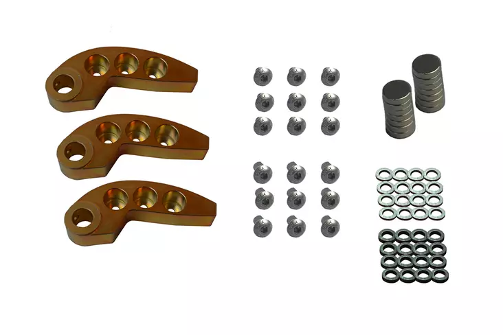SPI Säädettävät painot 64-80gr Arctic Cat 3kpl - Moottorikelkan variaattorin osat - D536808 - 1